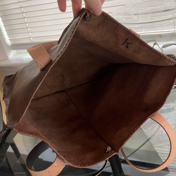 Handmade Leather Purse NWOT - Picture 7 of 9